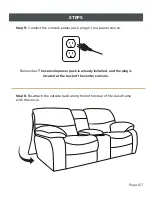 Preview for 6 page of DALLAS SOFA COMPANY Houston Accessories Assembly Instructions