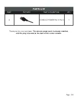 Предварительный просмотр 3 страницы DALLAS SOFA COMPANY Lonestar Assembly Instructions Manual