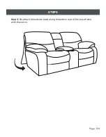 Предварительный просмотр 5 страницы DALLAS SOFA COMPANY Lonestar Assembly Instructions Manual