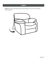 Предварительный просмотр 6 страницы DALLAS SOFA COMPANY Texas Assembly Instructions Manual