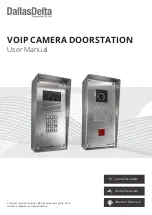 Предварительный просмотр 1 страницы DallasDelta VOIP CAMERA DOORSTATION User Manual