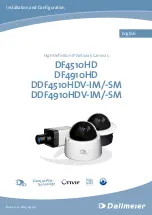 Предварительный просмотр 1 страницы dallmeier DDF4510HDV-IM Installation And Configuration Manual