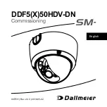 dallmeier DDF5 50HDV-DN-SM Series Commissioning предпросмотр