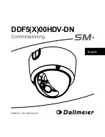 Preview for 1 page of dallmeier DDF5(X)00HDV-DN User Manual