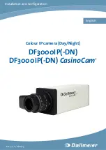 Предварительный просмотр 1 страницы dallmeier DF3000IP Installation And Configuration Manual