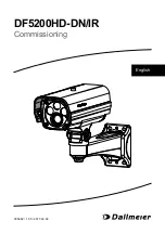 Preview for 1 page of dallmeier DF5200HD-DN/IR Commissioning