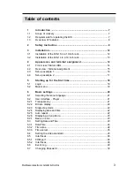 Preview for 3 page of dallmeier DIS-1/S Operating Manual, Installation And Configuration