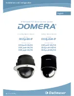Предварительный просмотр 1 страницы dallmeier Domera DDZ3018-IM/HS Installation And Configuration Manual