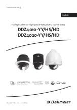 dallmeier DOMERA DDZ4010-IM/HS/HD Commissioning предпросмотр