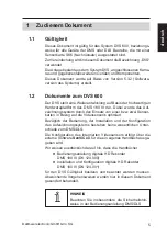 Предварительный просмотр 5 страницы dallmeier DVS 600 Supplement To The Manual