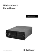 dallmeier Workstation 3 Rack-Mount Commissioning Manual предпросмотр