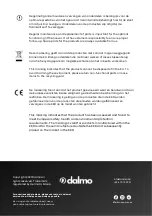 Preview for 23 page of dalmo G5 User Manual