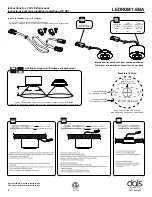 Preview for 2 page of Dals LEDRDM1-SBA Instructions