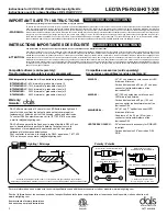 Предварительный просмотр 1 страницы Dals LEDTAPE-RGB-KIT-1M Instructions