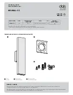 Dals MSLWALL-CC Installation Manual предпросмотр