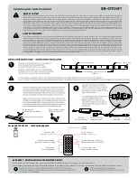 Предварительный просмотр 2 страницы Dals SM-OTP24FT Installation Manual