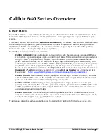 Предварительный просмотр 9 страницы Dalsa CALIBIR 640 GigE User Manual