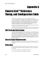 Preview for 69 page of Dalsa FA-20-01M1H User Manual