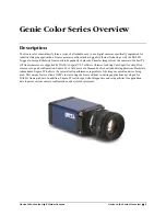 Предварительный просмотр 7 страницы Dalsa Genie Color C1280 User Manual