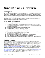 Preview for 7 page of Dalsa Genie Nano-CXP Series User Manual