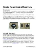 Предварительный просмотр 7 страницы Dalsa Genie Nano Series User Manual