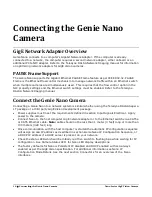 Предварительный просмотр 18 страницы Dalsa Genie Nano Series User Manual