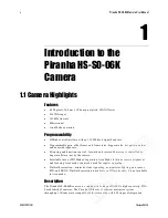 Preview for 6 page of Dalsa HS-S0-06K80-00-R Owner'S Manual