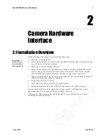 Preview for 11 page of Dalsa HS-S0-06K80-00-R Owner'S Manual