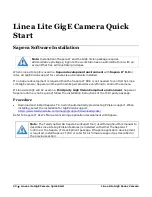 Preview for 24 page of Dalsa Linea Lite GigE Series User Manual