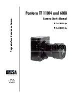 Preview for 1 page of Dalsa Pantera TF 11M4 User Manual