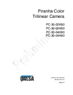 Предварительный просмотр 1 страницы Dalsa PC-30-02K80 User Manual