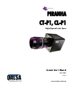 Preview for 2 page of Dalsa PIRANHA CL-P1 User Manual