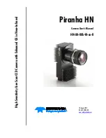 Preview for 1 page of Dalsa Piranha HN HN-80-08k40-R User Manual