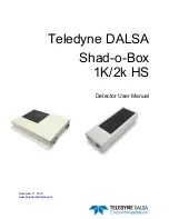 Dalsa Shad-o-Box 2K HS User Manual предпросмотр