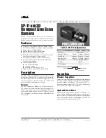 Preview for 1 page of Dalsa SP-11 Series Quick Start Manual