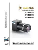 Preview for 1 page of Dalsa Spyder 3 GigE SG-10-01k40-00-R User Manual