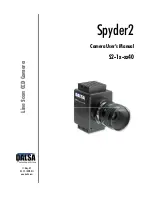 Dalsa Spyder2 S2-1-40 Series User Manual preview