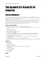 Preview for 7 page of Dalsa Spyder3 S3-14-01k40-00-R User Manual