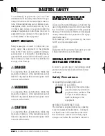 Preview for 4 page of daltile 816 BrS Operating Manual