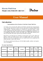 Preview for 3 page of Dalxo EB-67ERCD9-11BC54T User Manual