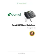 Damall D-2304 Setup Manual preview