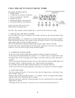 Preview for 11 page of Damani DDO64FS Use And Maintenance Instructions