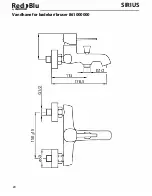 Preview for 20 page of damixa Red Blu Sirius 860210000 Installation Manual