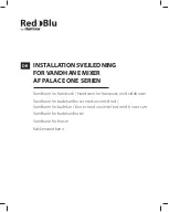 Preview for 17 page of damixa RedBlu PALACE ONE 410210000 Installation Manual