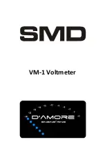 Preview for 1 page of D'Amore Engineering SMD VM-1 Manual