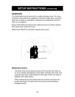 Preview for 7 page of Damp2Dry 1PACD250 User Manual