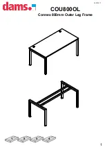 Предварительный просмотр 1 страницы dams COU800OL Manual