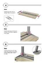 Preview for 5 page of dams Elev82 Mono Single Desk EVM-1200 Assembly Instructions Manual