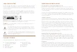 Preview for 3 page of Dan D'Agostino PROGRESSION Owner'S Manual