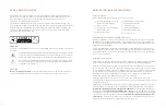 Preview for 3 page of Dan D'Agostino Relentless Owner'S Manual